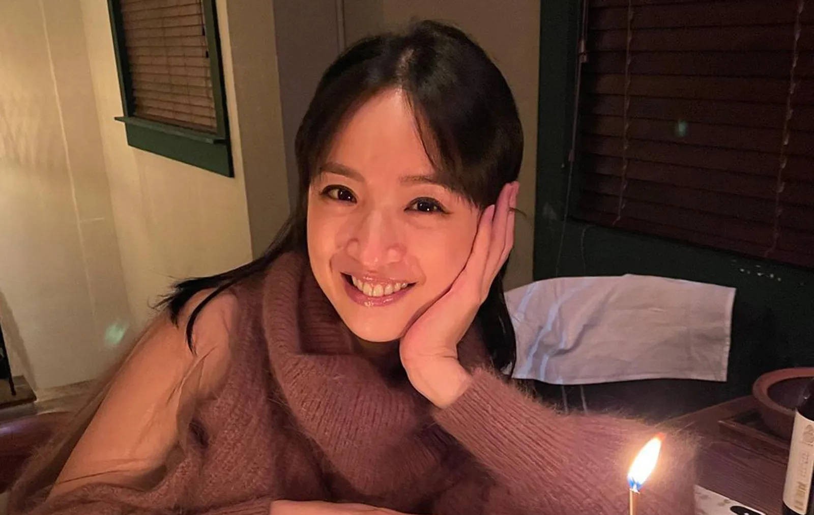 林依晨二胎后首露面 素顏白到發光